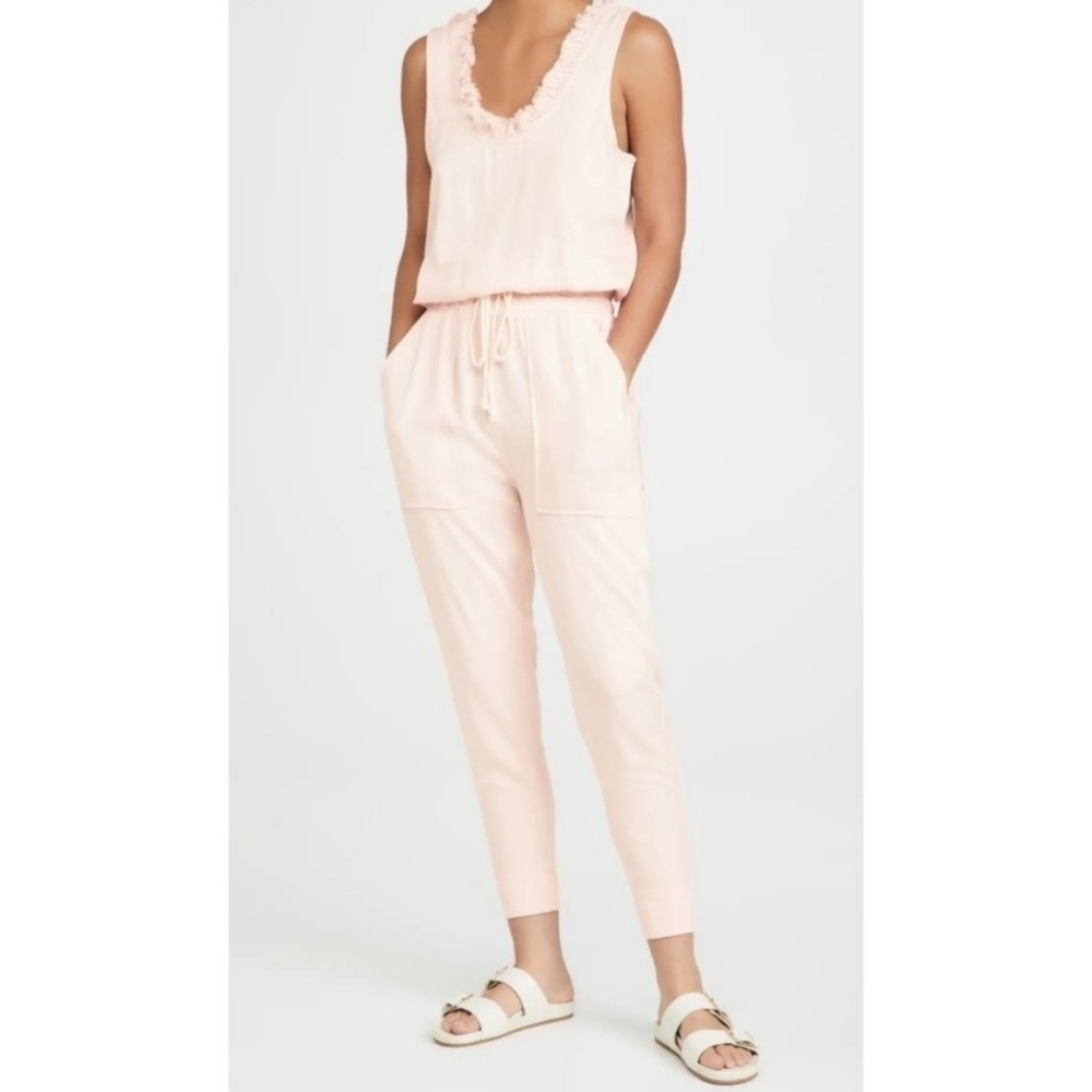 Ramy Brook Ray Jumpsuit In Powder Pink Size XS